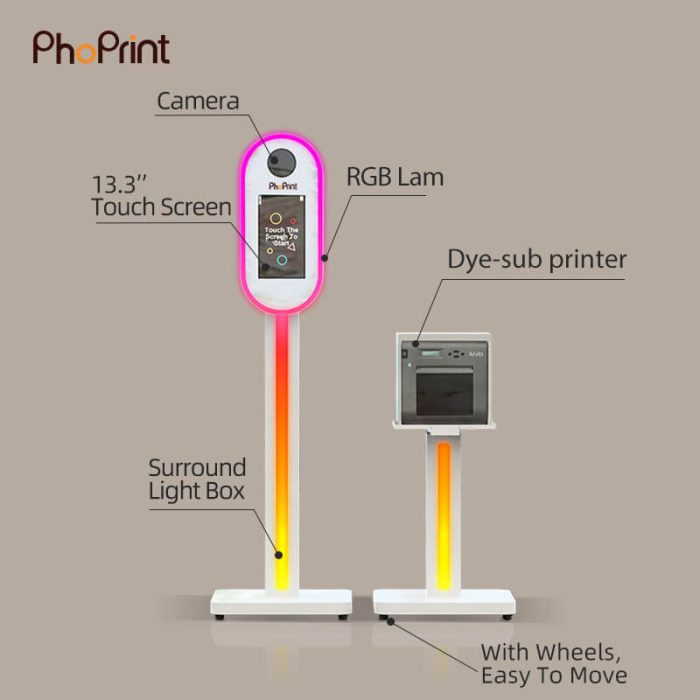 touch screen photobooth