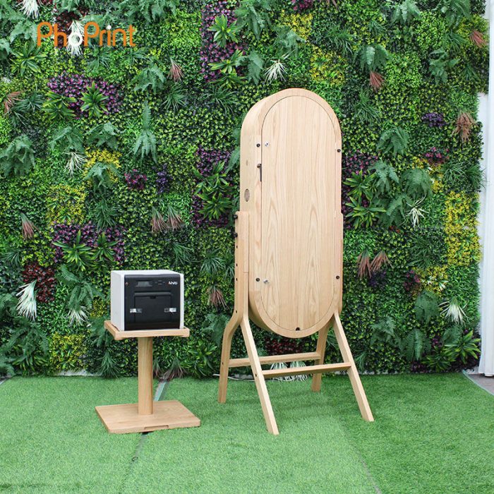 phoprint wood photo booth for sale