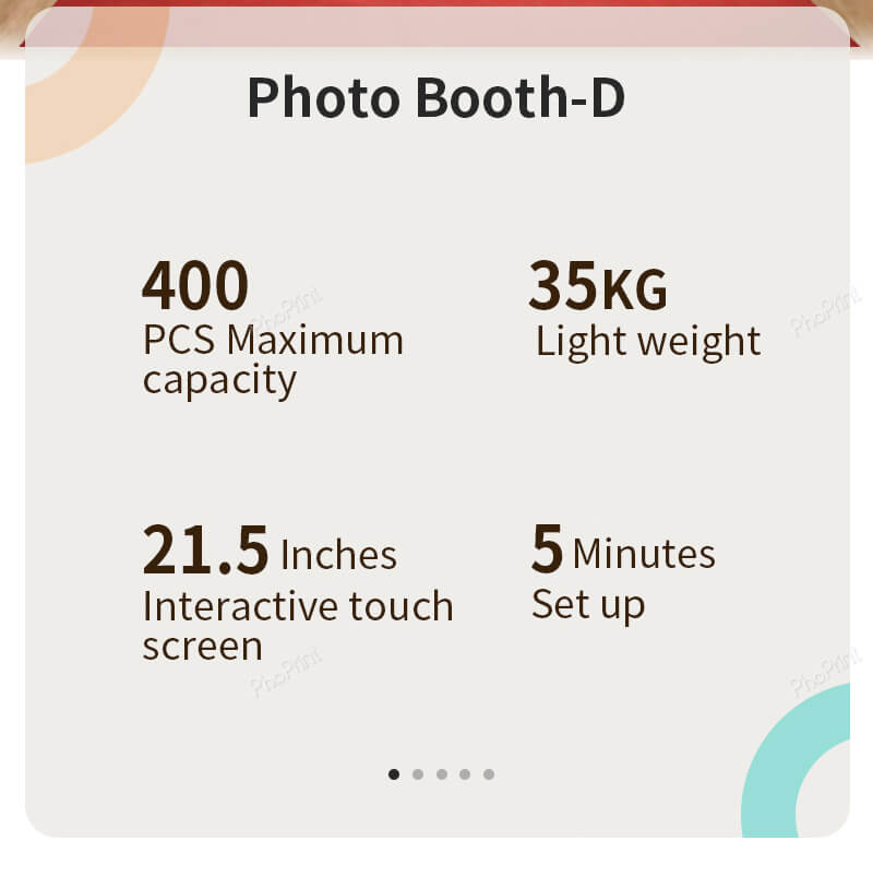 photo booth with dslr camera