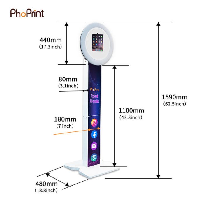 ipad stand for photo booth