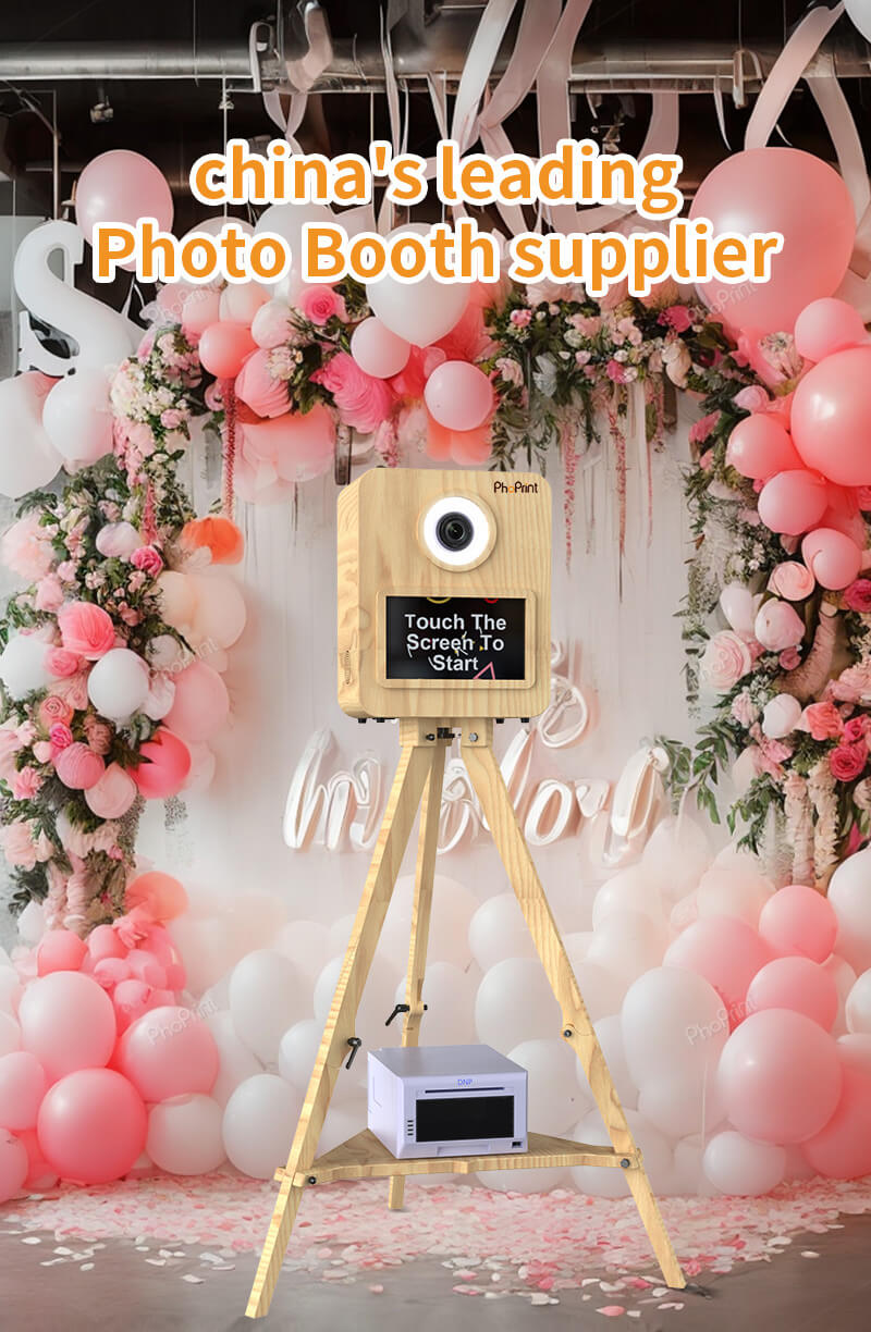 phoprint wood photo booth wholesaler