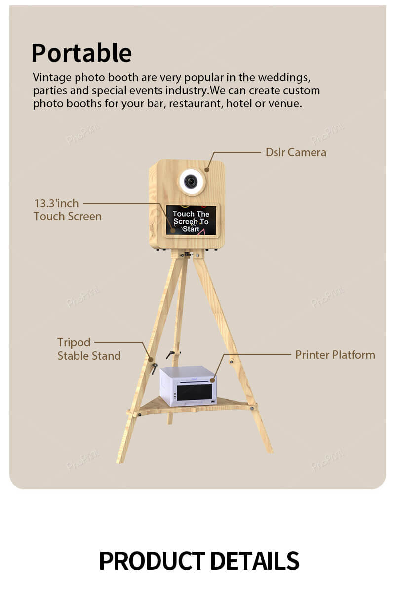 phoprint wood photo booth importer
