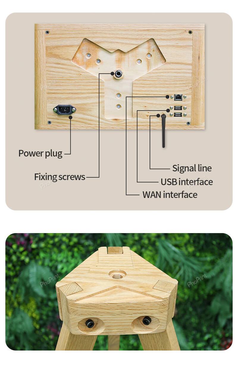 phoprint wood photo booth import