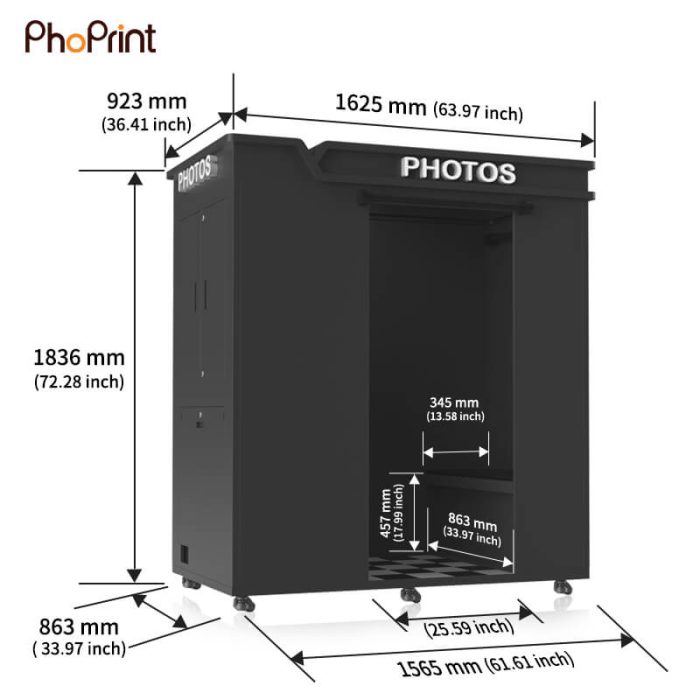 big enclose phtobooth