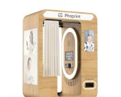 Retro self-service photo kiosk