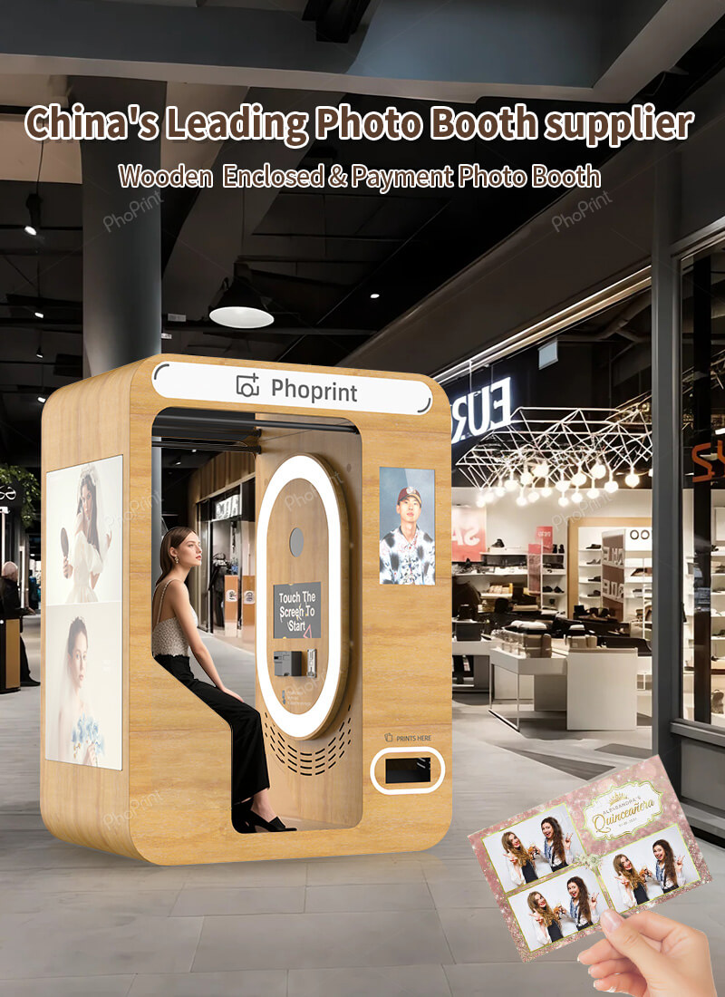 Photo Booth with Cashless Payment