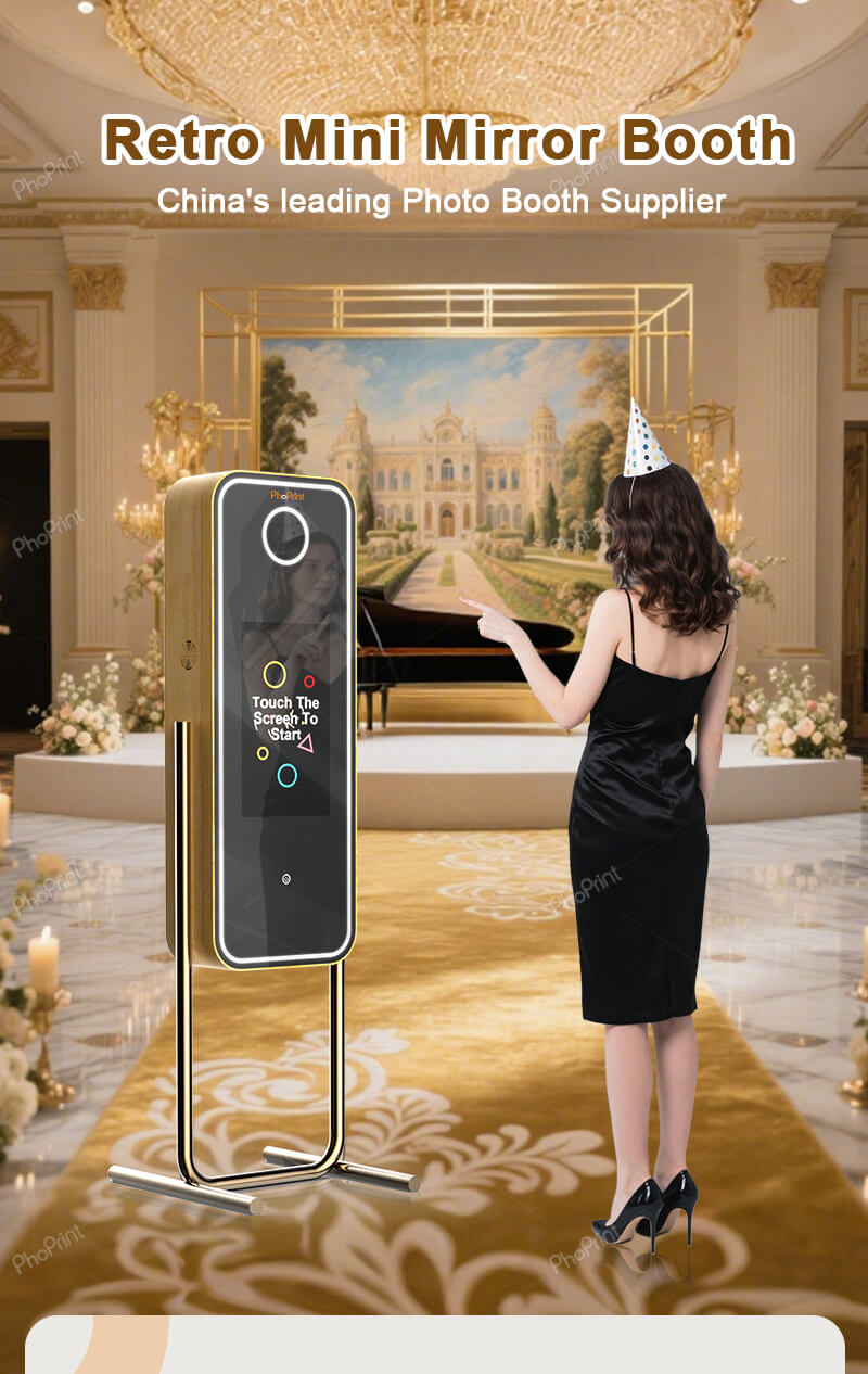Compact Commercial Photo Booth
