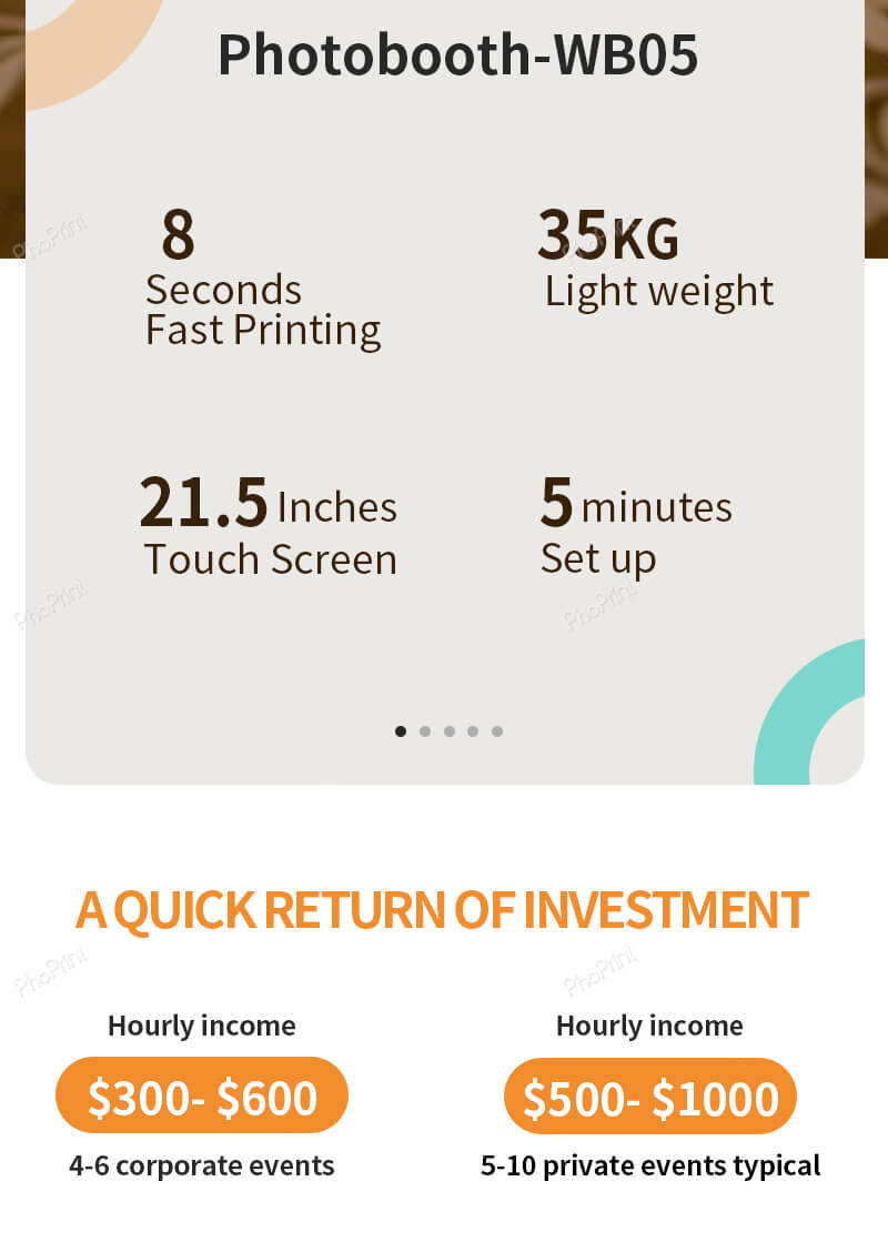 Portable Photo Booth for Events