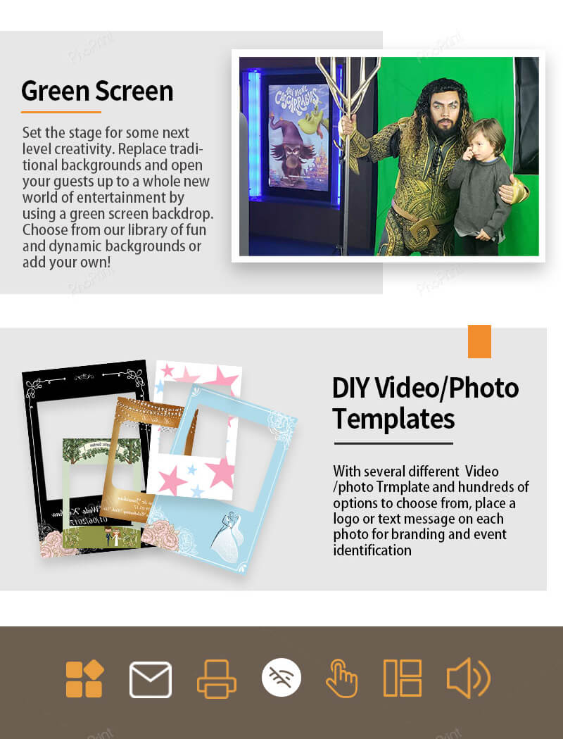 handcrafted dual screen booth wholesale