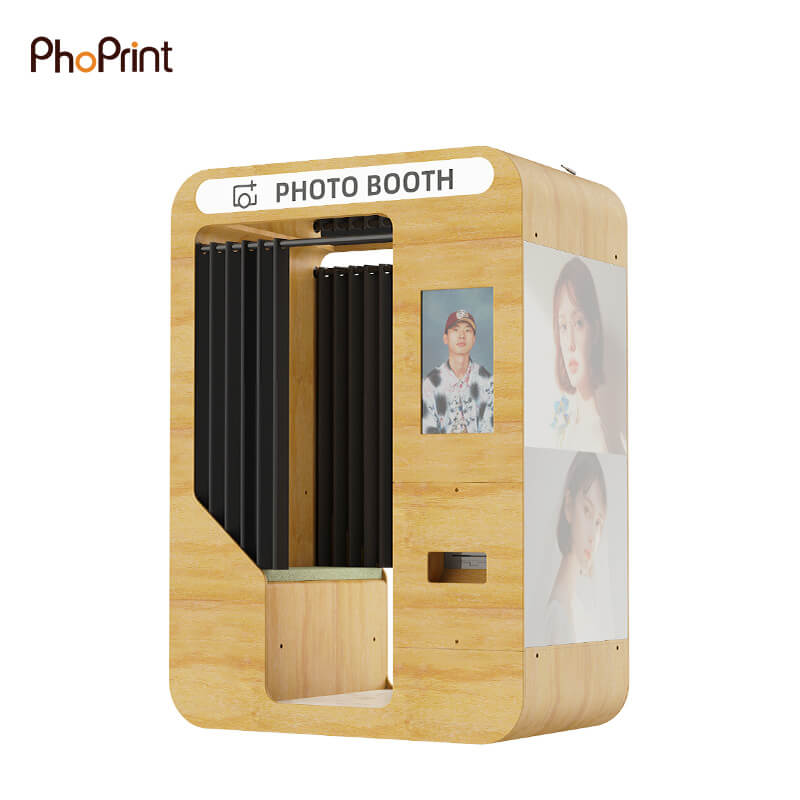 Demountable payment Photo Booth