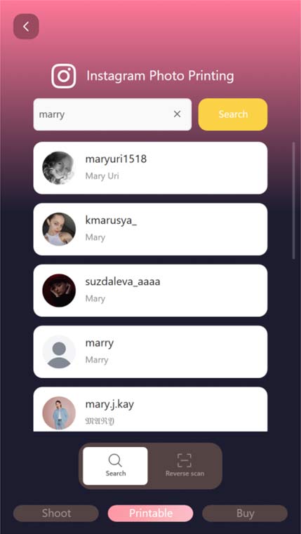 Instagram Photo Printing