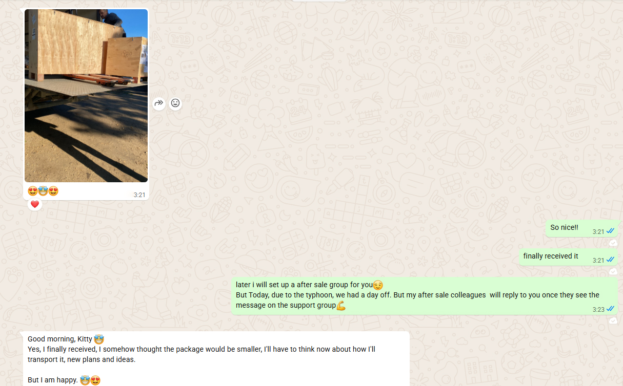 PhoPrint professional photo booth units ready for shipment from European warehouse