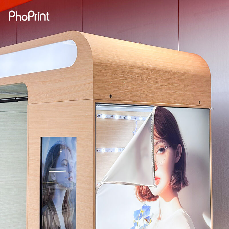 Wooden ad Photo Booth