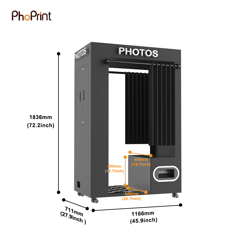 Modern Mini Photo Booth – Style Meets Functionality