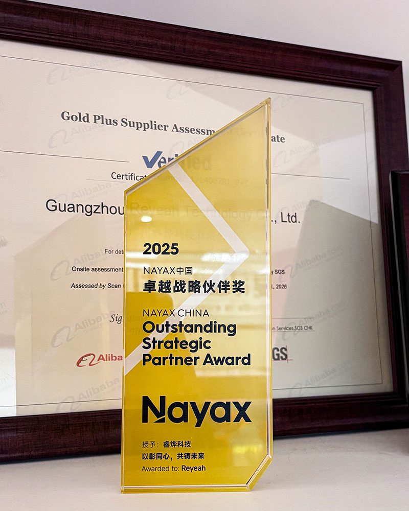 Nayax CCO Oren Tepper touring PhoPrint's manufacturing facility and photo booth showroom