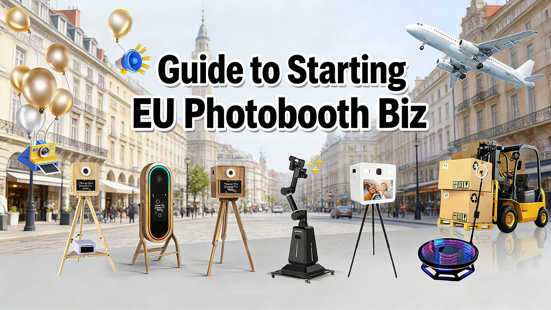 Start Your Photobooth Rental Business in Europe – 2025 Guide