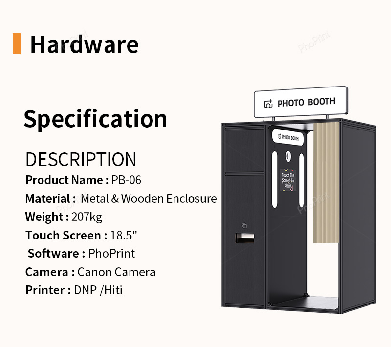 Commercial photo booth distributor – premium quality