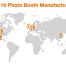Top 10 photo booth manufacturers comparison chart – global brands including Fotomaster, RBA, Fotopod, and PhoPrint